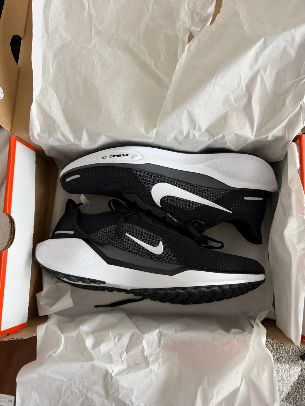 Nike Women’s Black/White Zoom Pegasus 41 running shoe